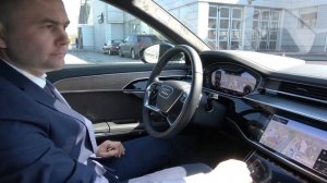 Мультимедийная система Ауди А8 2018 года подробный обзор функций