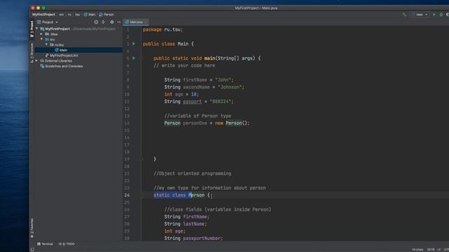 Substantive Programming. Object Oriented Programming with Java смотреть онлайн