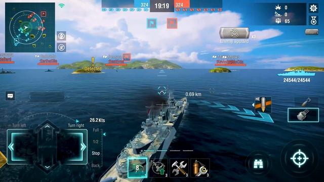 Dutch cruisers arrive in World of Warships Blitz. смотреть онлайн