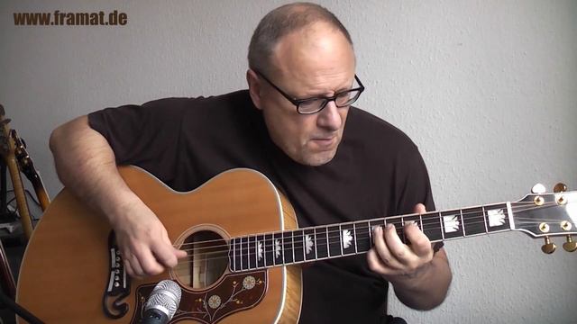 Finger Picking In A Major SIGMA GJA SG 200