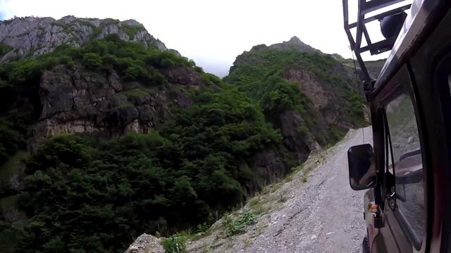 Поездка в Северную Осетию 2017. Мидаграбинские водопады смотреть онлайн