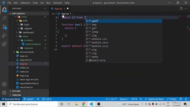 React Typescript | creando authReducer y AuthContext смотреть онлайн