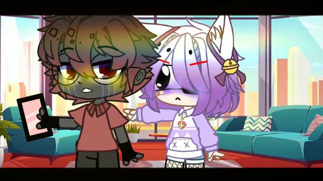 ||когда эррор занят а Найт хочет внимания|| ||Gacha Club|| смотреть онлайн