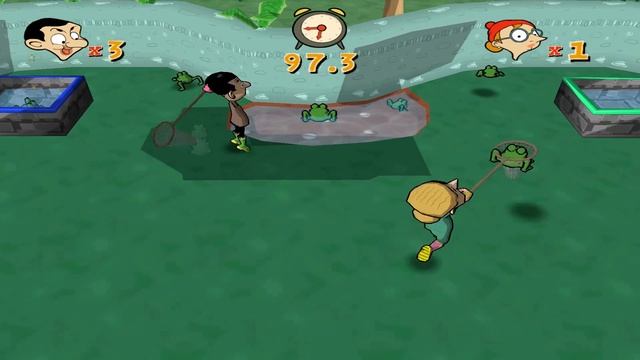 Mr Bean Game - Garden Racing - Best Funny Cartoon Game for kid Full Game Episode HD смотреть онлайн