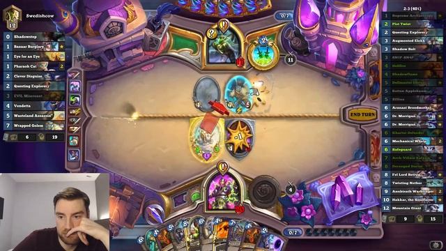 Quest Warlock With Plot Twist! Saviors Of Uldum Hearthstone смотреть онлайн