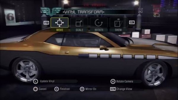 Need for Speed Carbon: Dodge Challenger Concept Customization