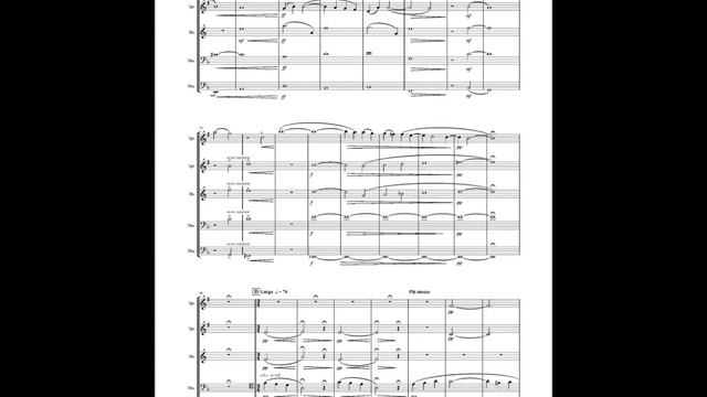 "White Rose Elegy" - Caleb Hudson - Brass Quintet Score from Canadian Brass Publications смотреть онлайн