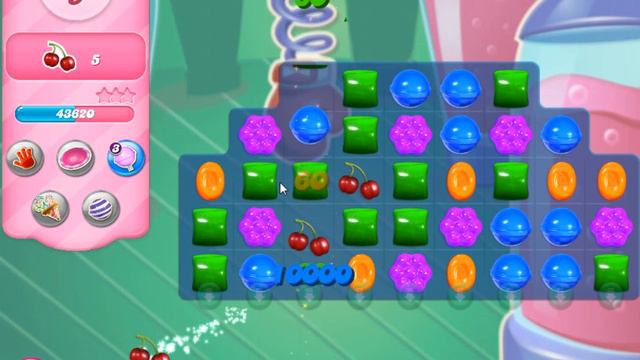 Candy Crush Saga Level 15 три в ряд
