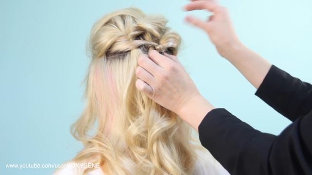 Греческая коса. Greek Braid Tutorial смотреть онлайн