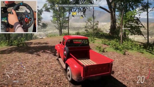 1956 Ford F-100 Off-Road | Forza Horizon 5 | Realistic Gameplay | Logitech G29 + Shifter | Driving смотреть онлайн