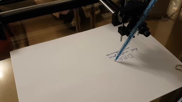 Пишущая ручкой машина робот аналог AxiDraw смотреть онлайн