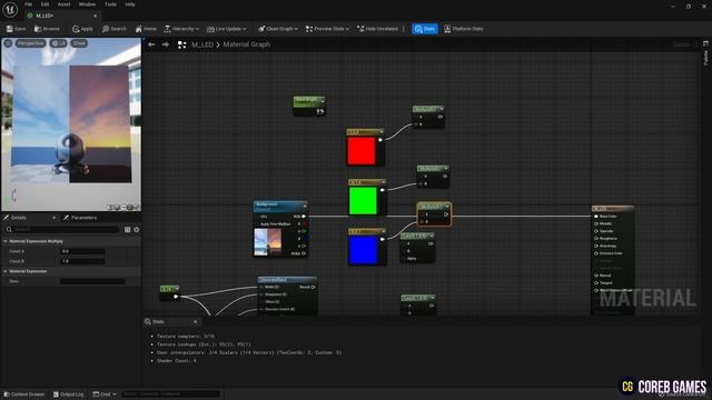 UE5 l How Create LED Screen Material l Material Tutorial l Unreal Engine 5 смотреть онлайн