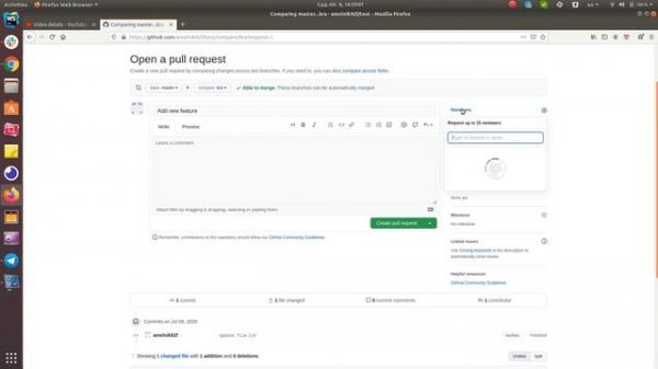 Как создать Pull Request в Github