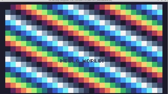 TIC-80 Technical Demos