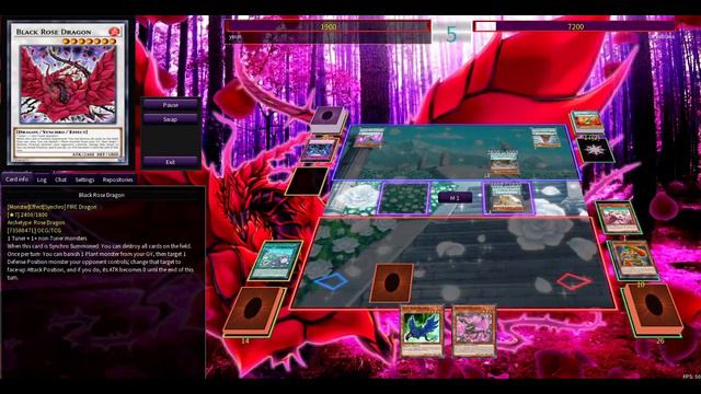 【YGOPRO】Rose Dragon Deck 2021 Ruddy Rose Dragon Yugioh
