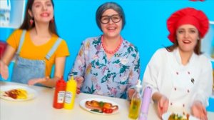 Кулинарный Челлендж: Я против Бабушки | Смешные ситуации с едой от Fun Challenge