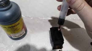 Заправка картриджа струйного принтера Canon