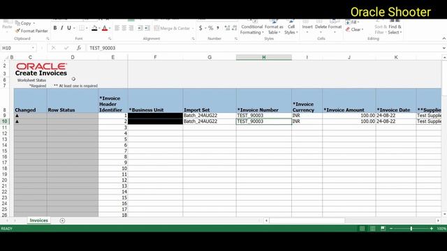 Oracle Fusion 113: Create Payables Invoice for more than 2 rows by using ADFDI in fusion смотреть онлайн