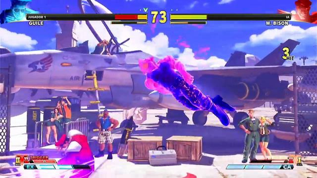 GUILE VS M. BISON - STREET FIGHTER V смотреть онлайн