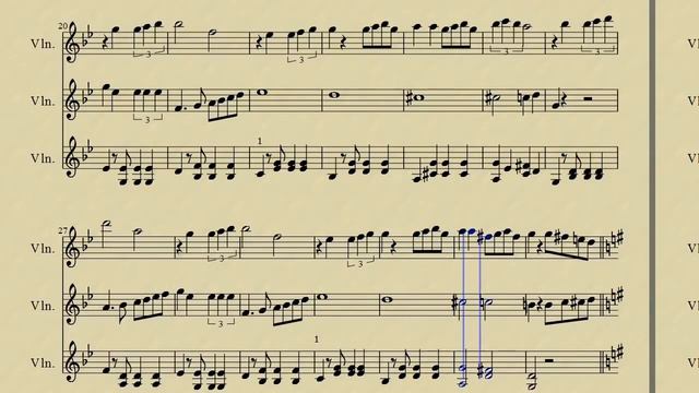 por una cabeza (without 3rd voice) смотреть онлайн