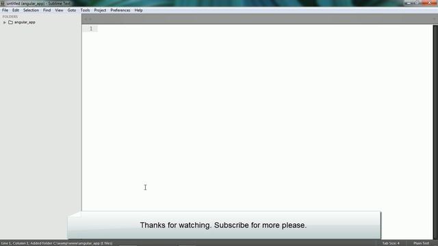 1 AngularJS: build angularjs application from scratchwith php -- project creation and template смотреть онлайн
