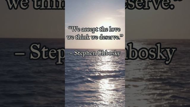 Accept The Love #love #chbosky #quoteoftheday #inspiration #acceptance смотреть онлайн