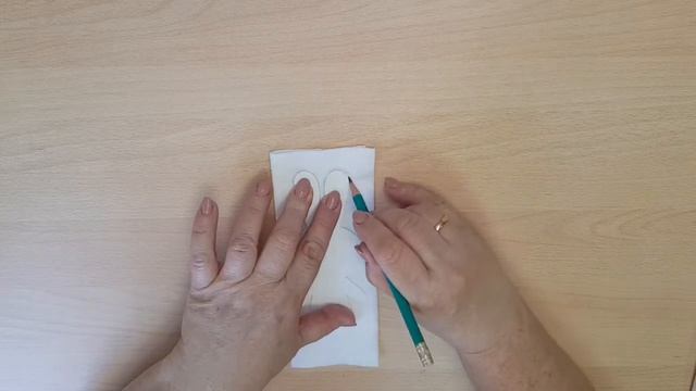 Игрушка из фетра. Зайка. Часть Первая.