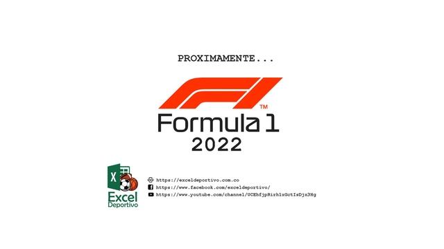 Formula 1 - 2022 en Excel смотреть онлайн