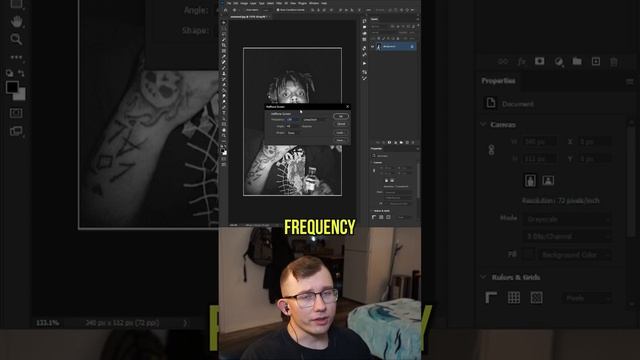 Bitmap Effect in Photoshop without plugins смотреть онлайн