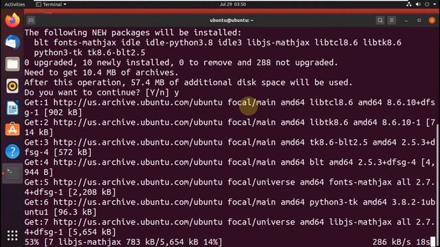 Python 3.0 | Python IDLE 3 | Installing softwares on Ubuntu 20.04 | Opensource | смотреть онлайн