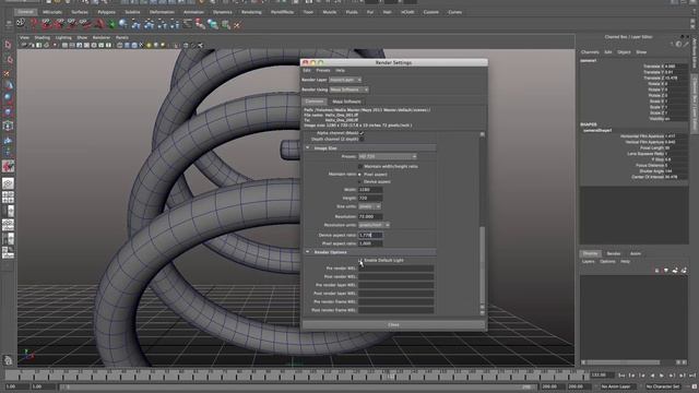 Maya 2011 How to Output Maya Image Sequence to Movie File Tutorial by Stuart Christensen смотреть онлайн