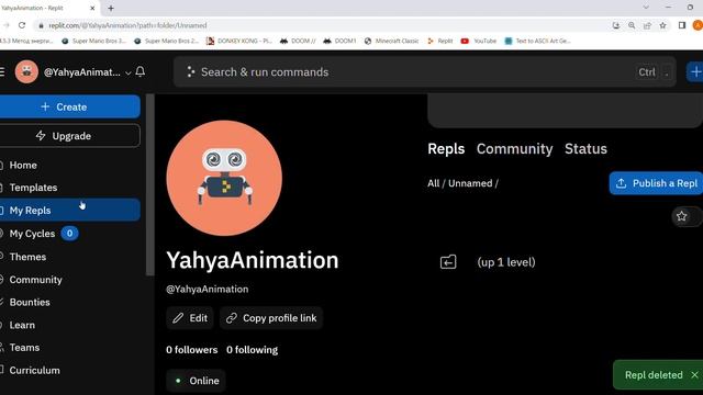 сайт Replit и функции на Python смотреть онлайн