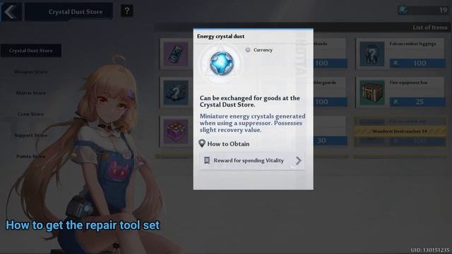 How to get repair tool set Tower of Fantasy смотреть онлайн