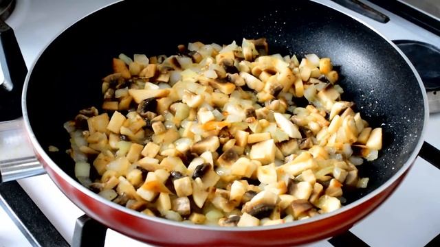 Готовлю вместо пирожков – конвертики из лаваша с курицей и грибами смотреть онлайн