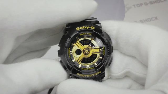 Casio Baby-G BA-110-1A обзор наручных часов от Интернет-магазина TopGShop.ru