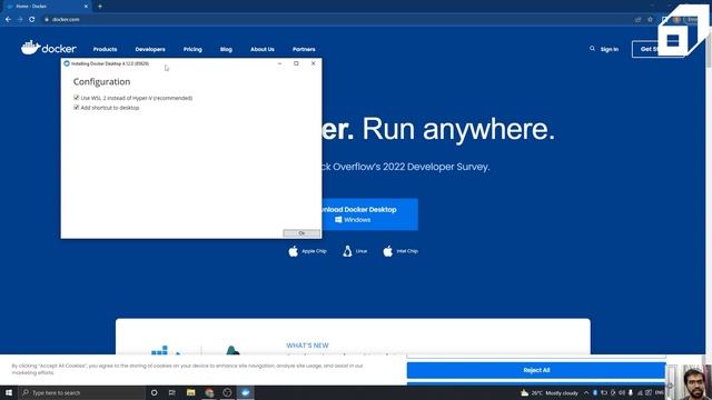 Docker Installation on Windows 10 & Windows 11 | How to install Docker? | DevOps Docker Tutorial смотреть онлайн