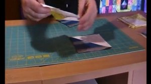 Лоскутное шитье - блок "Цветок"