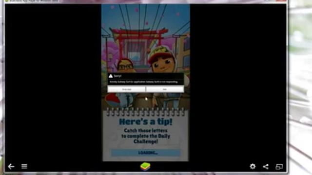 How to Play Subway Surfer on PC using BlueStacks App Player смотреть онлайн