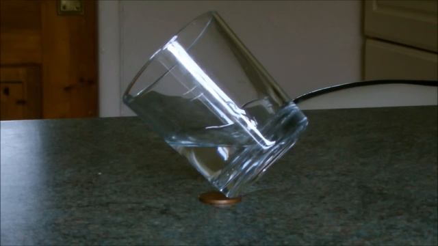 Balancing Glass Trick! смотреть онлайн