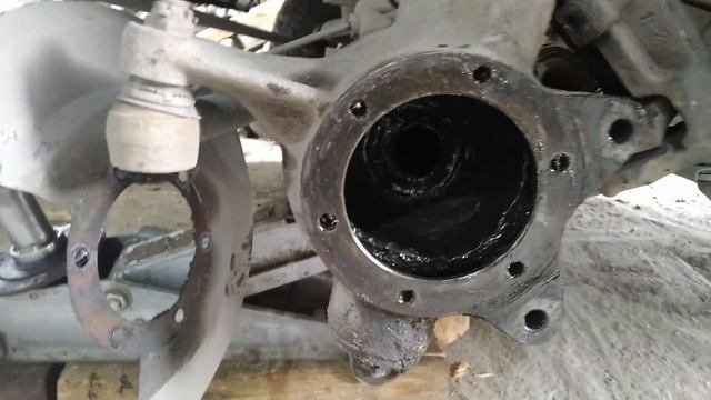 Замена ШРУСа на УАЗ Патриот.