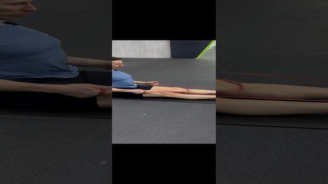 Горизонтальная тяга с резиной