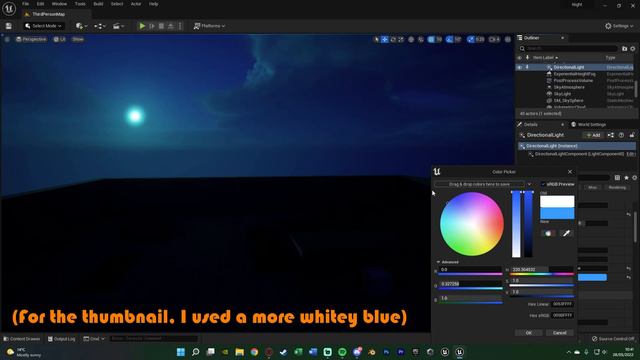 How To Create A Basic Night Scene In Unreal Engine 5 (Tutorial) смотреть онлайн