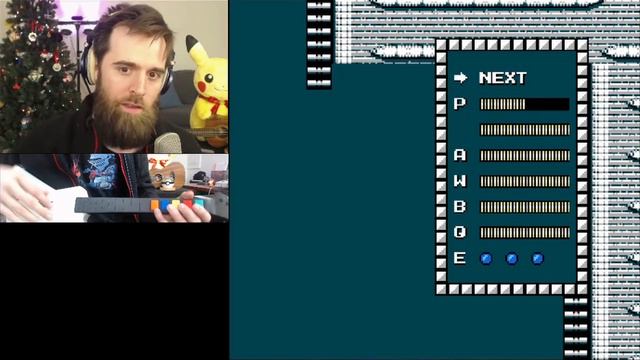 Mega Man 2 (NES) with a Guitar Hero Controller смотреть онлайн
