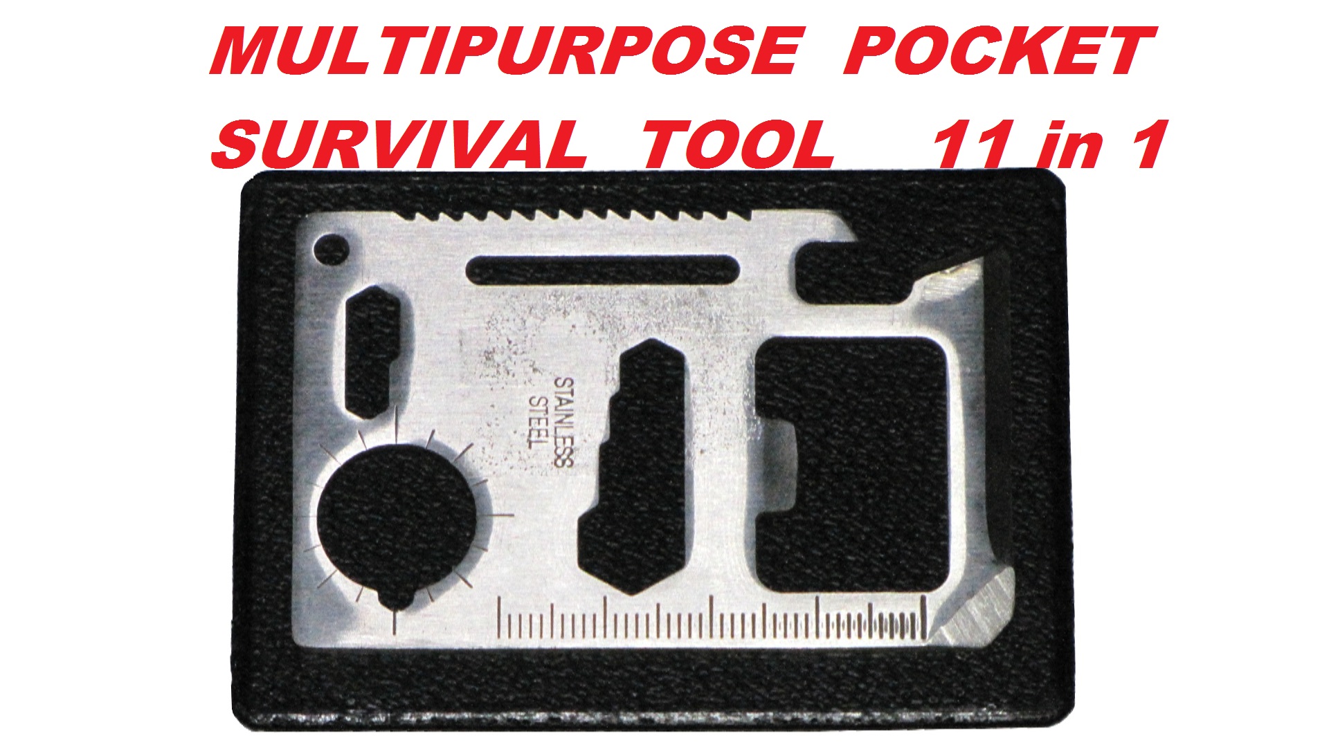 Супер оружейка(№130) - Мультитул кредитка 11 в 1 Multipurpose pocket survival tool смотреть онлайн