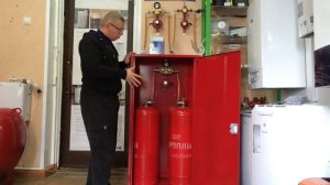 Шкафы для хранения газовых баллонов