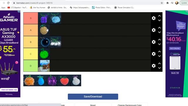 A More Accurate Devil Fruit Tier List | Project New World | Roblox | Bapeboi смотреть онлайн