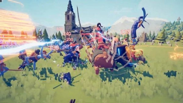 VANILLA TEAM vs HIDDEN TEAM MELEE SECREAT | TABS - Totally Accurate Battle Simulator