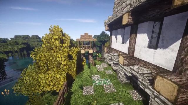 Minecraft - Beautiful Medieval Village - Map w/ Download смотреть онлайн