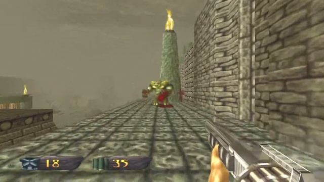 RETRO GAMES - Turok dinosaur hunter LEVEL 3 ancient city ALL KEYS and hidden chronoscepter peice смотреть онлайн