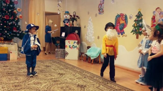 Новогодний утренник д/с 